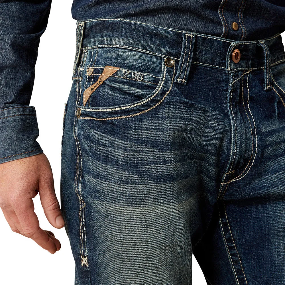 10030275 Ariat Men's M5 Adkins Slim Fit Straight Leg Jean - Lennox