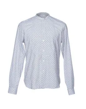 Boglioli Man Shirt White 16 inches-neck
