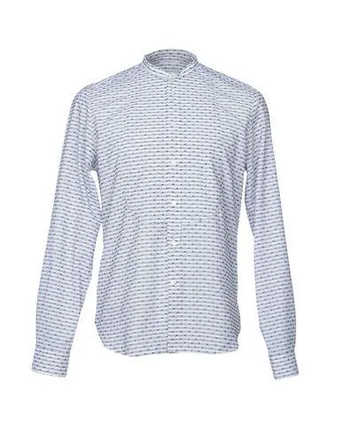 Boglioli Man Shirt White 16 inches-neck