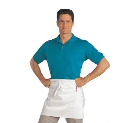 Chef Revival 607HBA2-WH White Waist Apron