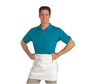 Chef Revival 607HBA2-WH White Waist Apron