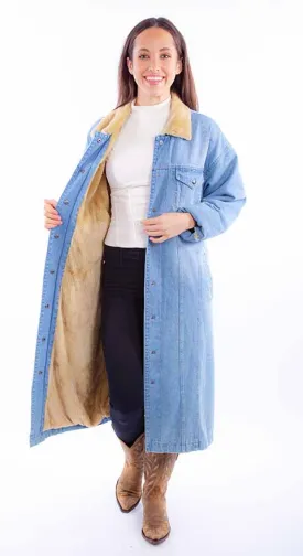 Denim Sherpa Jacket