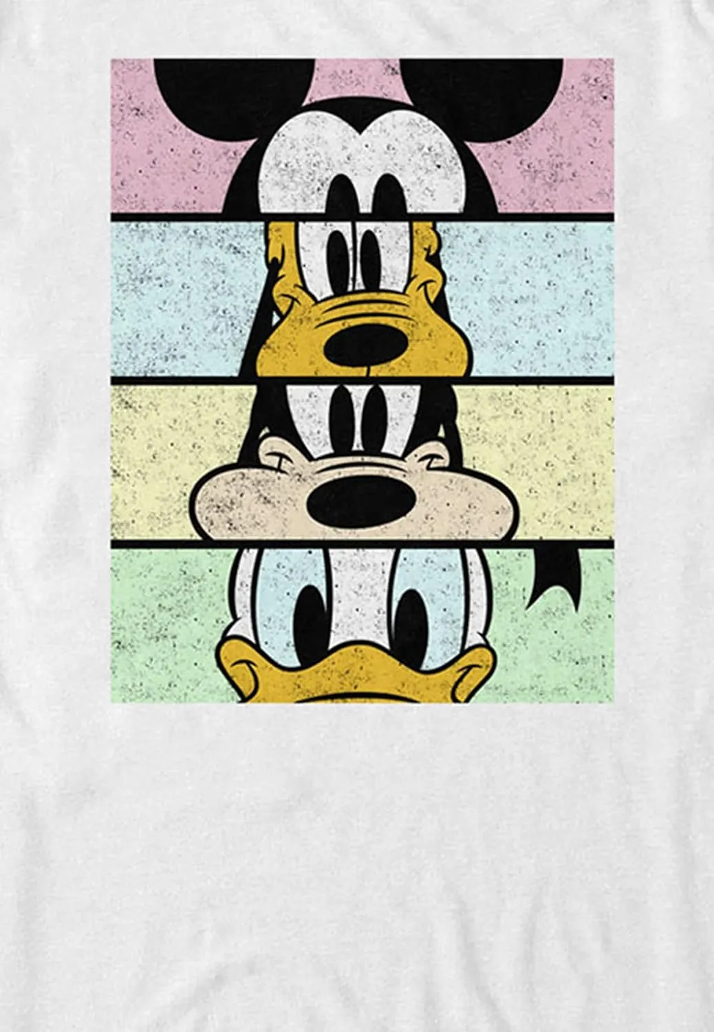 Disney Men's Characters Crew Crop T-Shirt