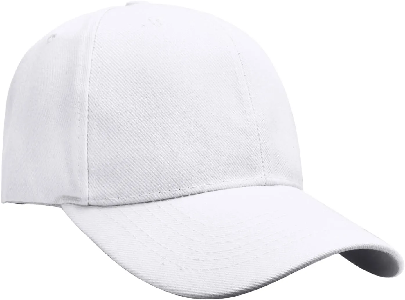 Falari Wholesale Bulk Lot 12-Pack Baseball Cap Adjustable Size Plain Blank Solid Color