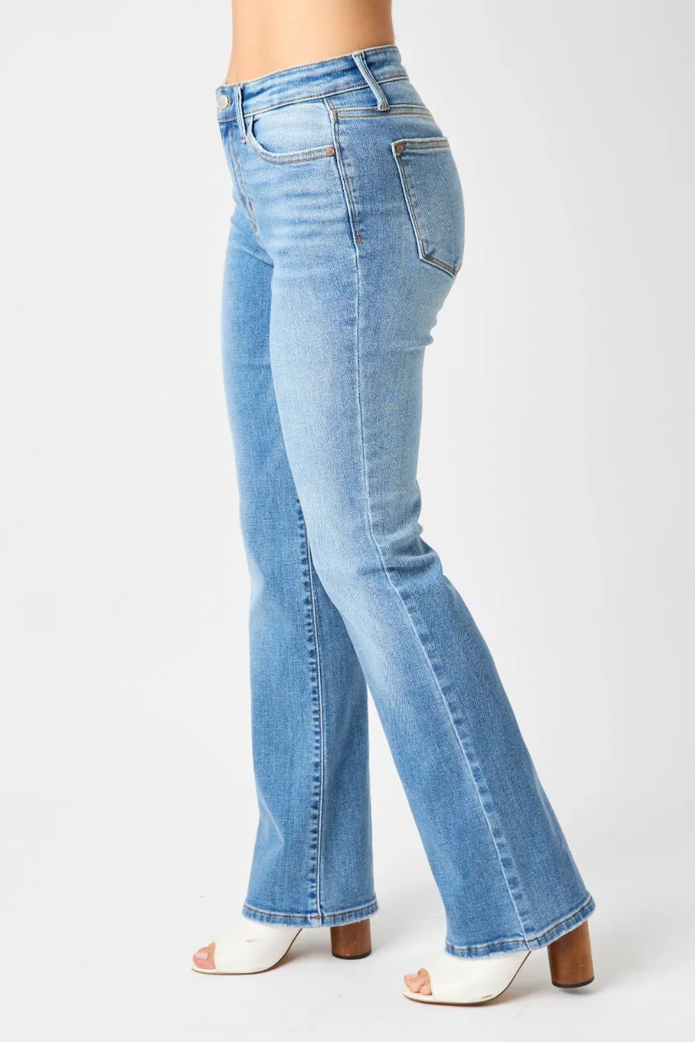 Hazel Blues® |  Judy Blue High Waist Straight Jeans