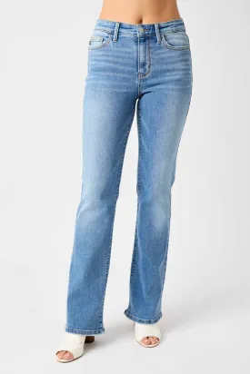 Hazel Blues® |  Judy Blue High Waist Straight Jeans