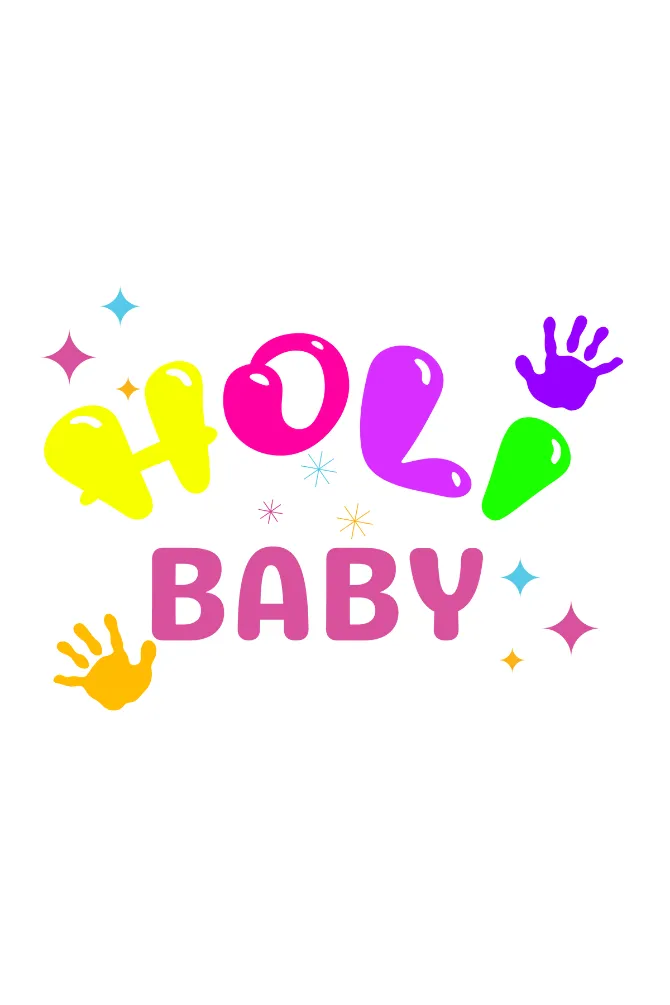 Holi Baby T-Shirt For Boy