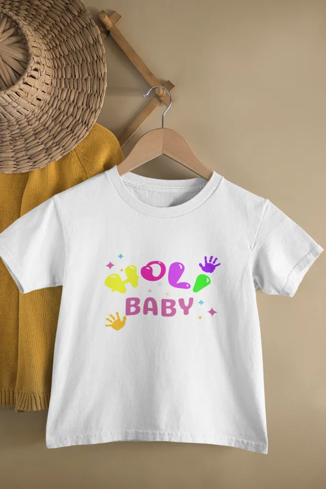 Holi Baby T-Shirt For Boy