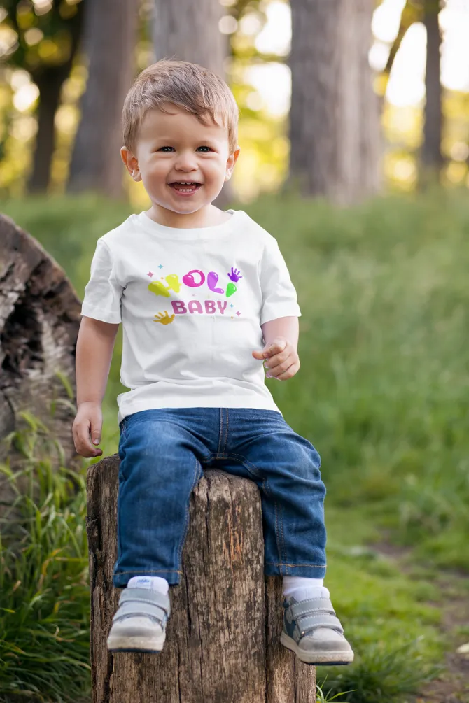 Holi Baby T-Shirt For Boy