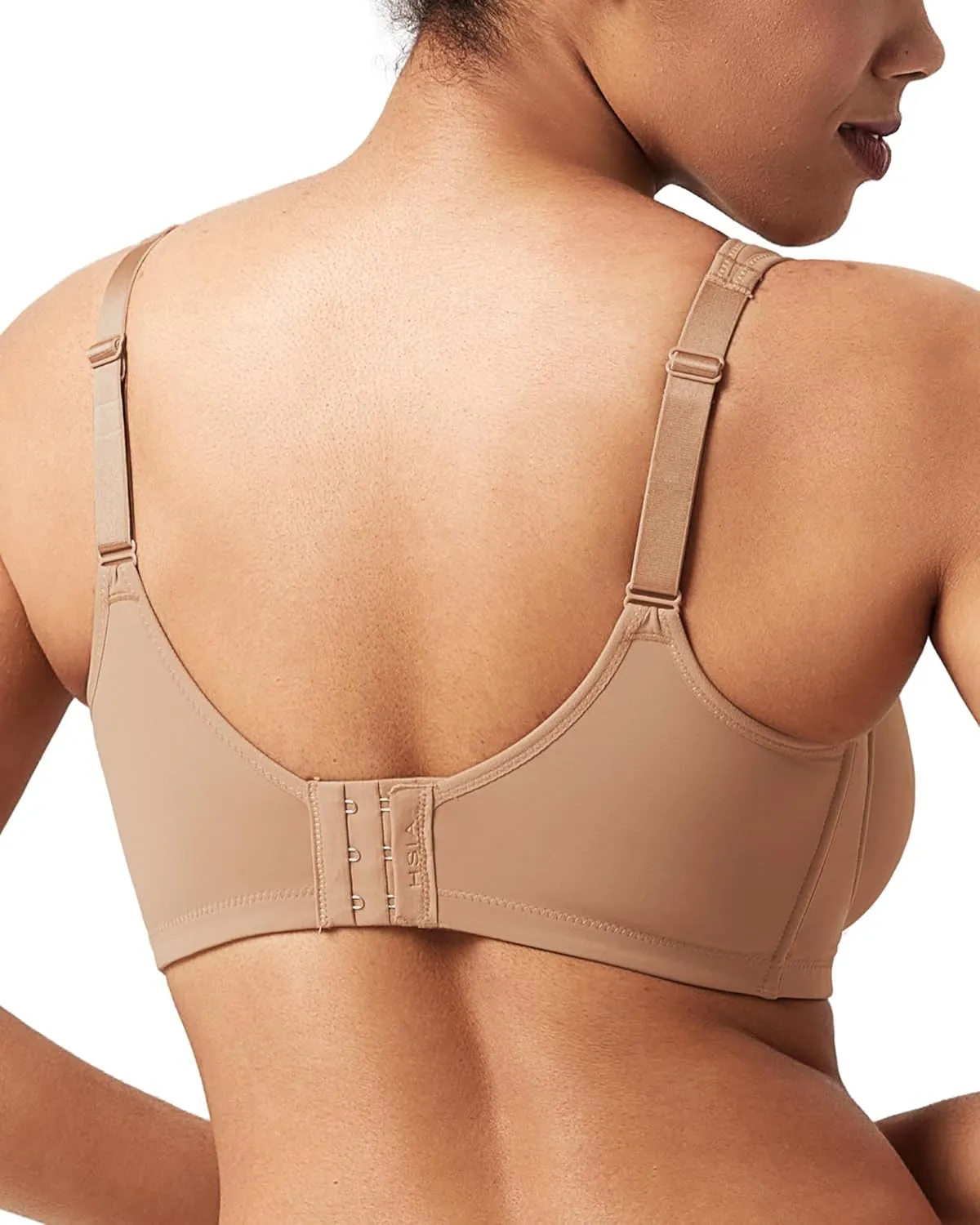 HSIA Minimizer Bras for Women Plus Size, Full Coverage Coolcomfort T Shirt Unlined Bra with Underwire for Heavy Breast