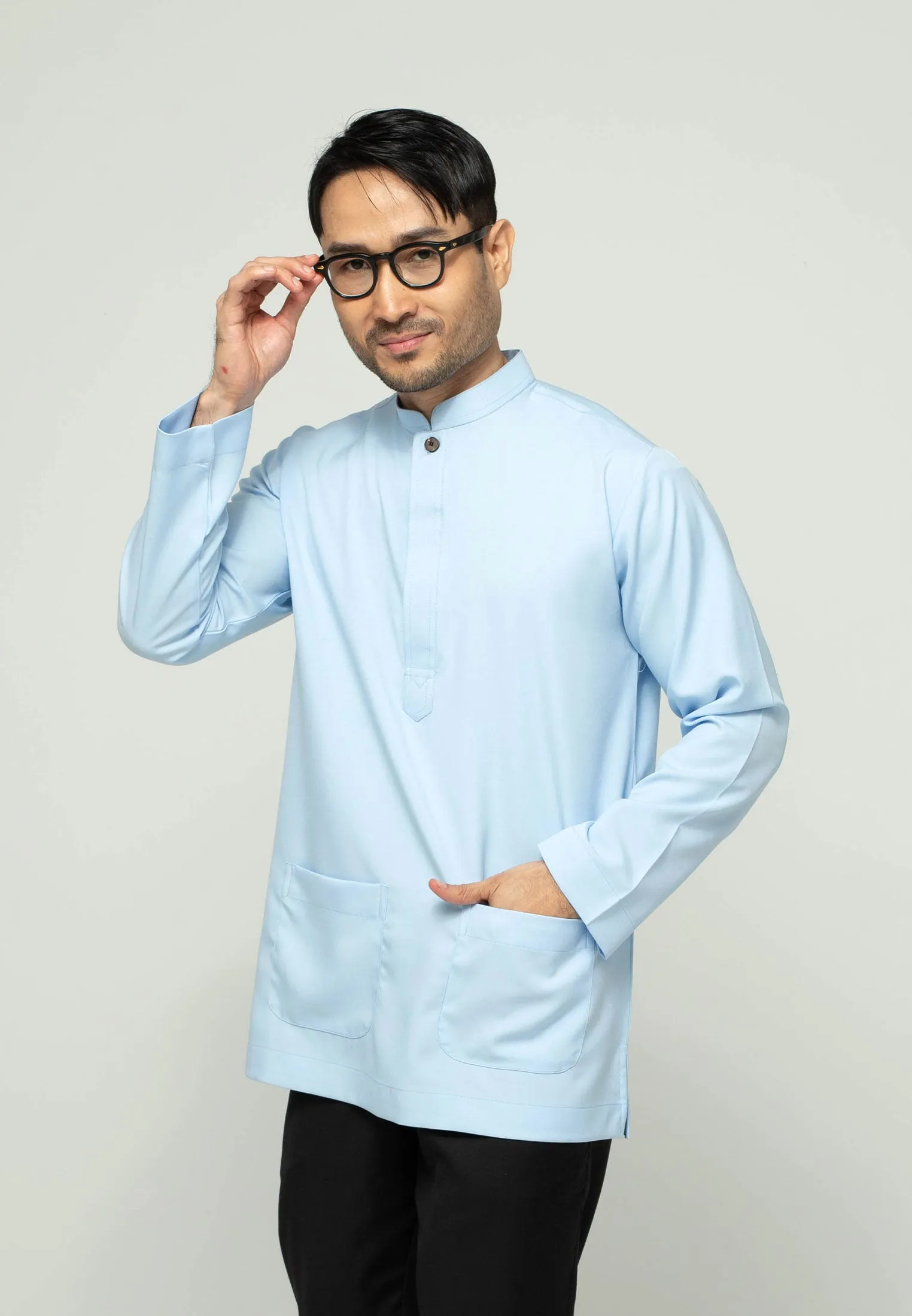 Kurta Nassir Mandarin Collar