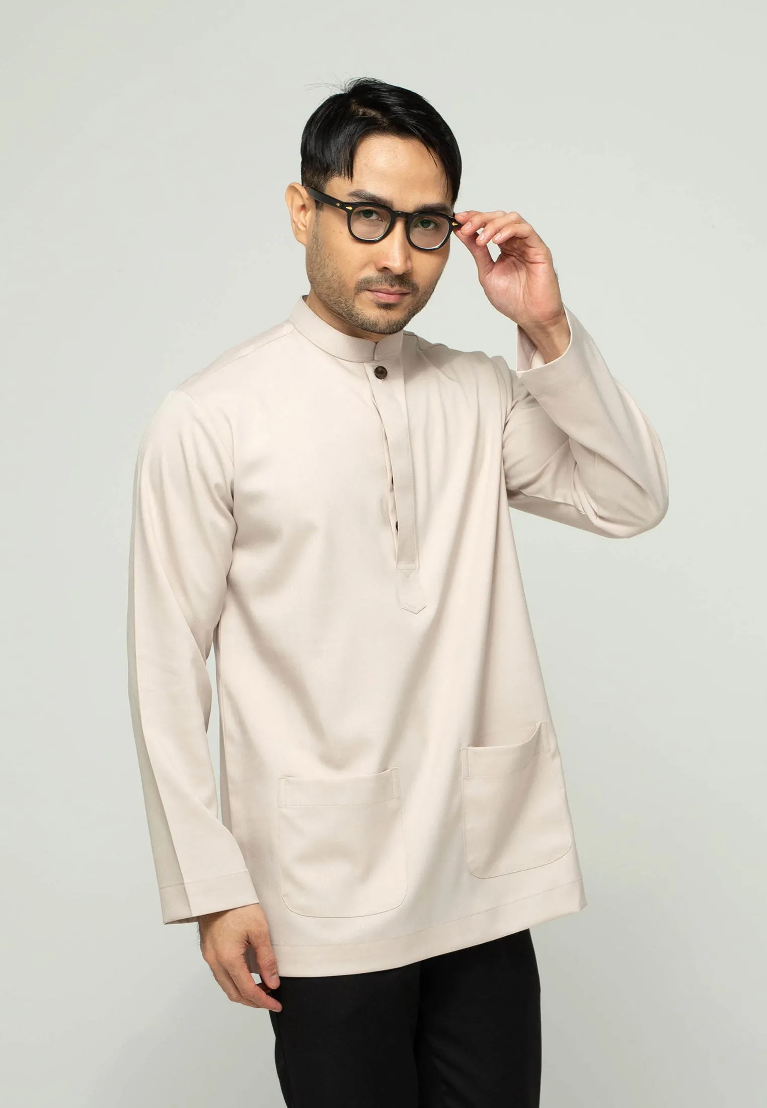 Kurta Nassir Mandarin Collar