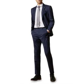 Men Franct-Modern Fit Debonair Suit Trouser - Navy
