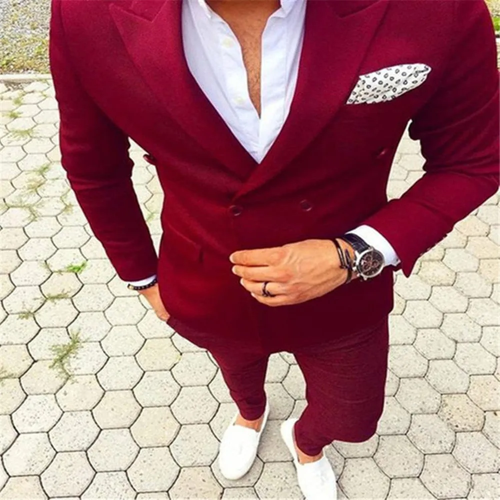 Men's Sporty Two Piece Suit