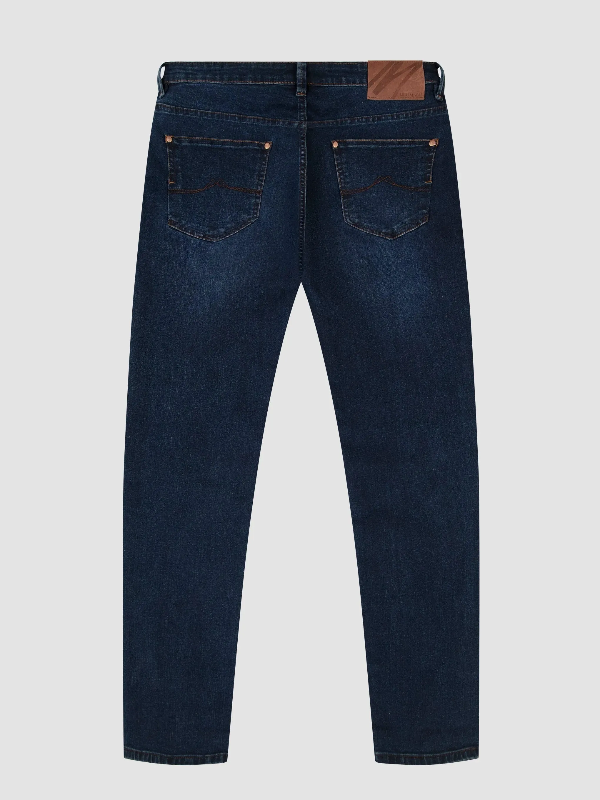 Mish Mash 1987 Santana Straight Leg Jeans - Blue Black