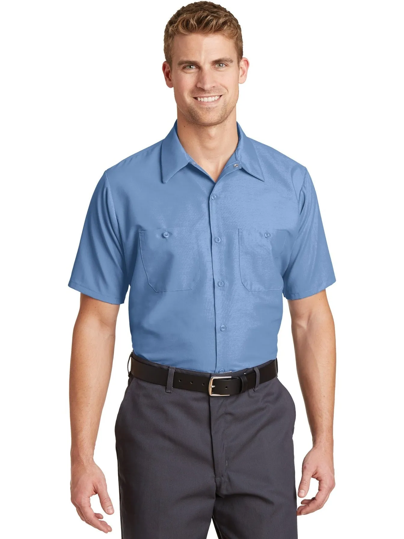 OUTLET-Red Kap Short Sleeve Industrial Work Shirt
