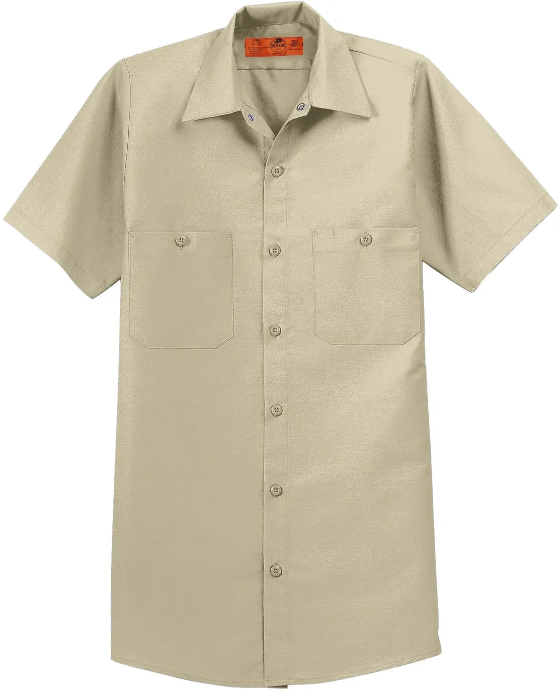 OUTLET-Red Kap Short Sleeve Industrial Work Shirt