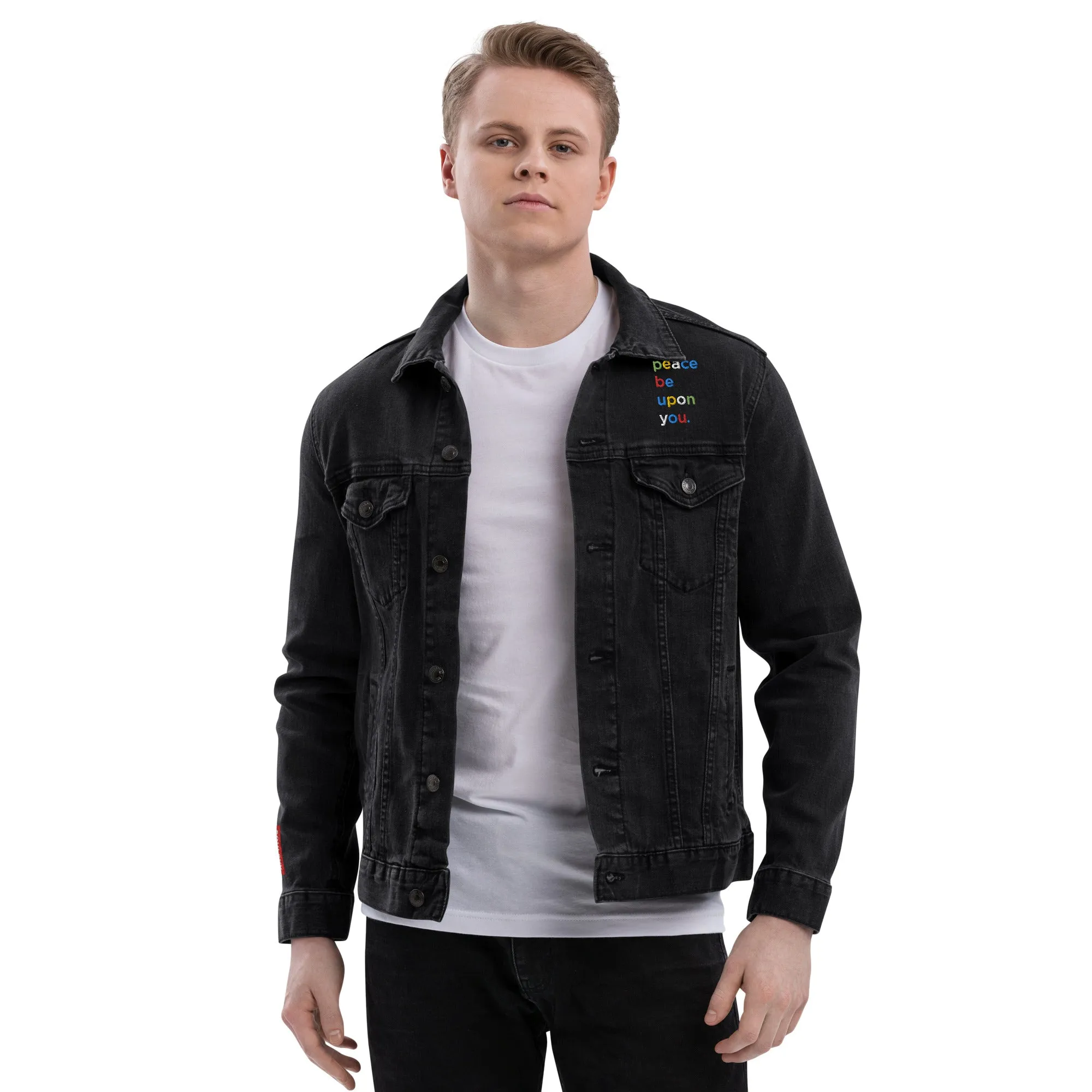 PEACE BE UPON YOU Unisex Denim Jacket