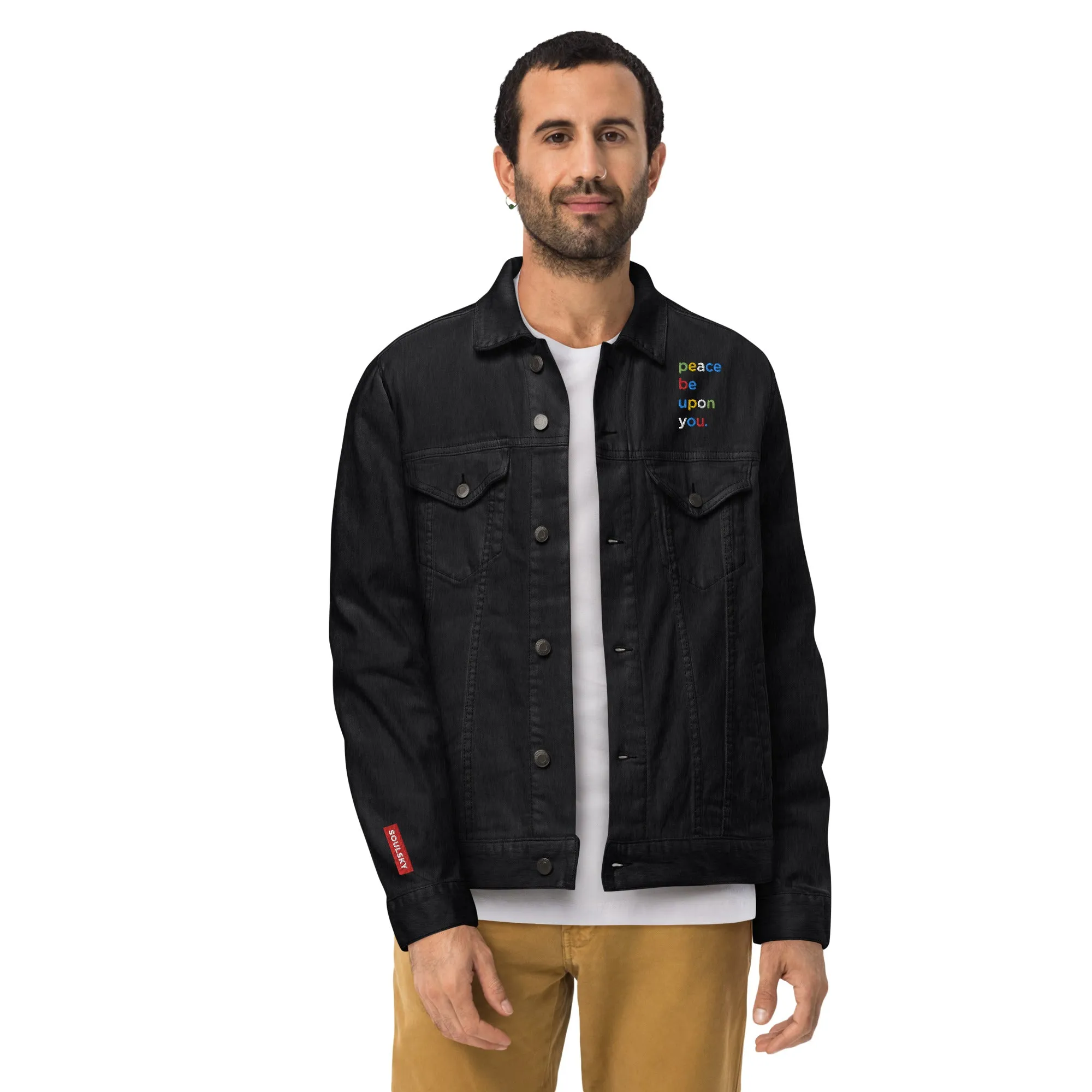 PEACE BE UPON YOU Unisex Denim Jacket