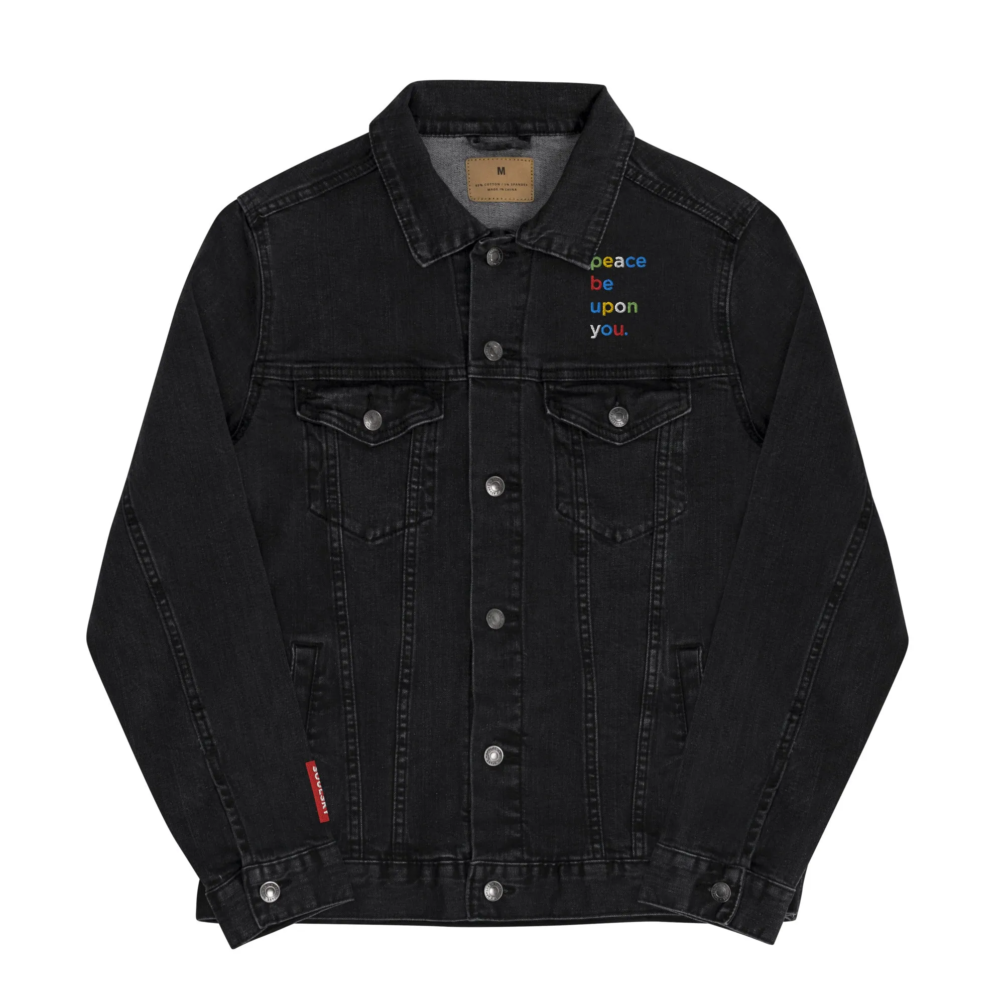 PEACE BE UPON YOU Unisex Denim Jacket
