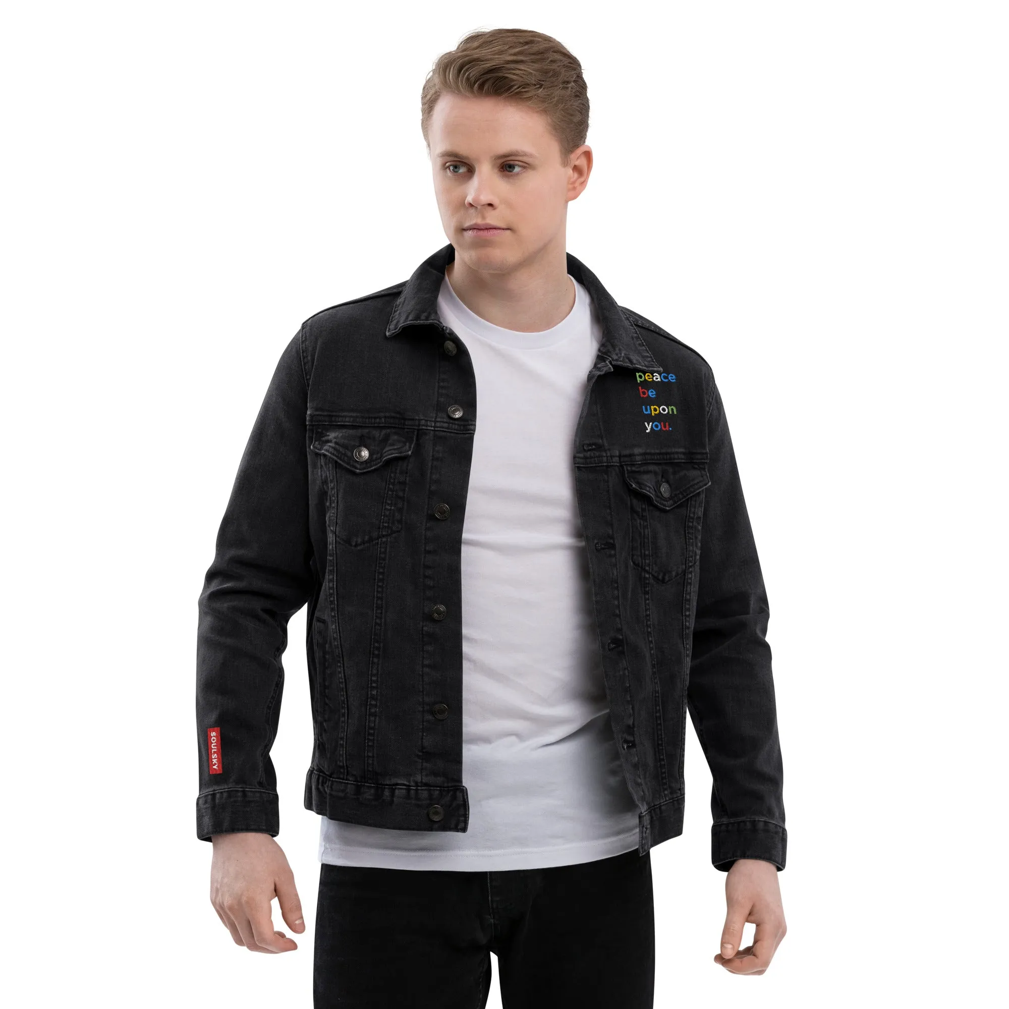 PEACE BE UPON YOU Unisex Denim Jacket