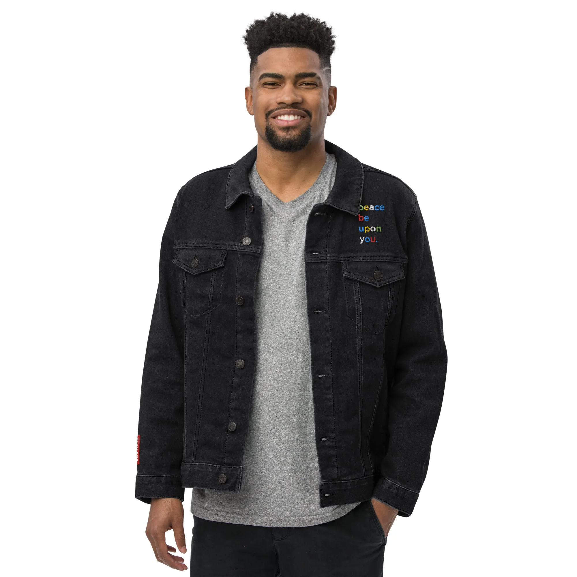 PEACE BE UPON YOU Unisex Denim Jacket