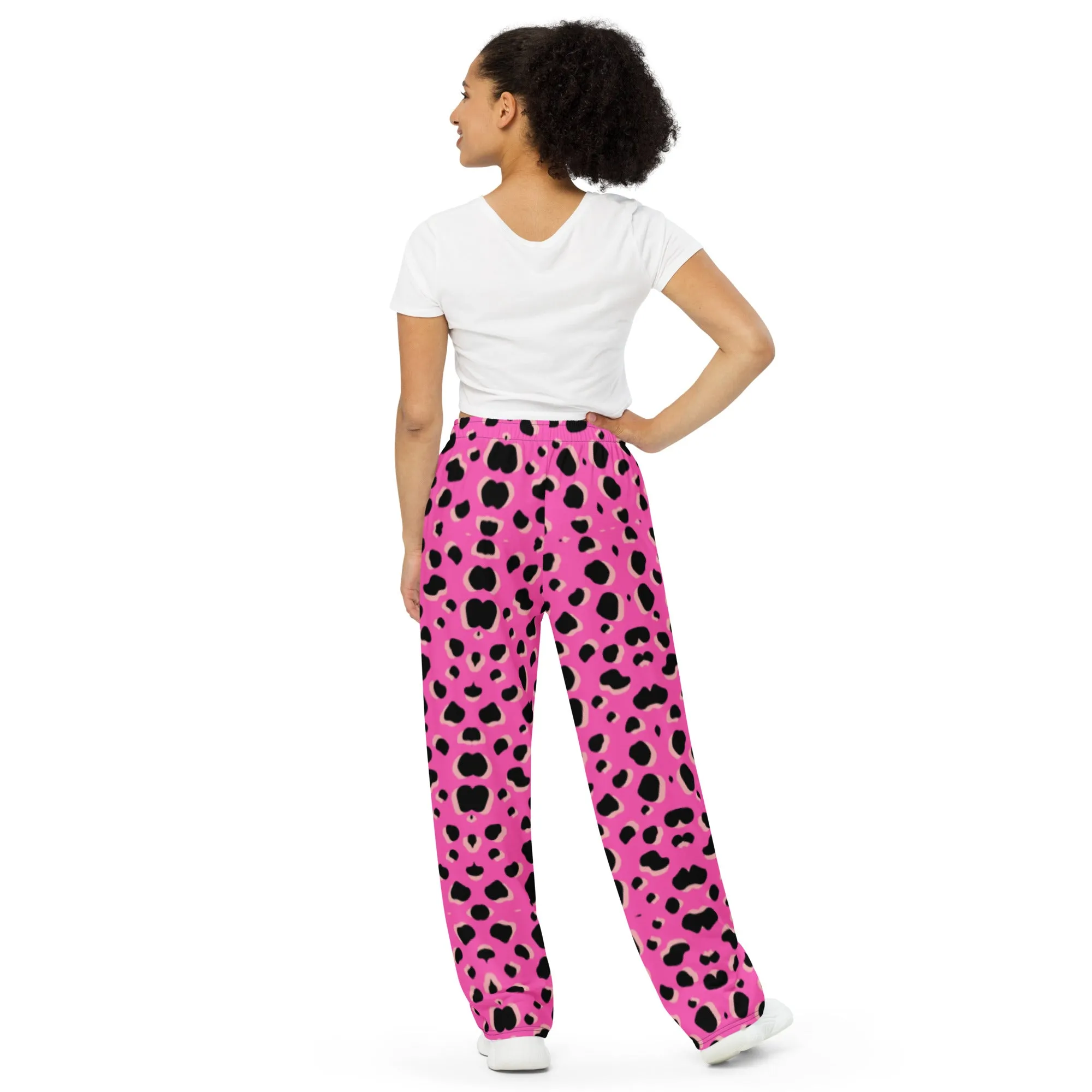 Pink Panther wide-leg pants