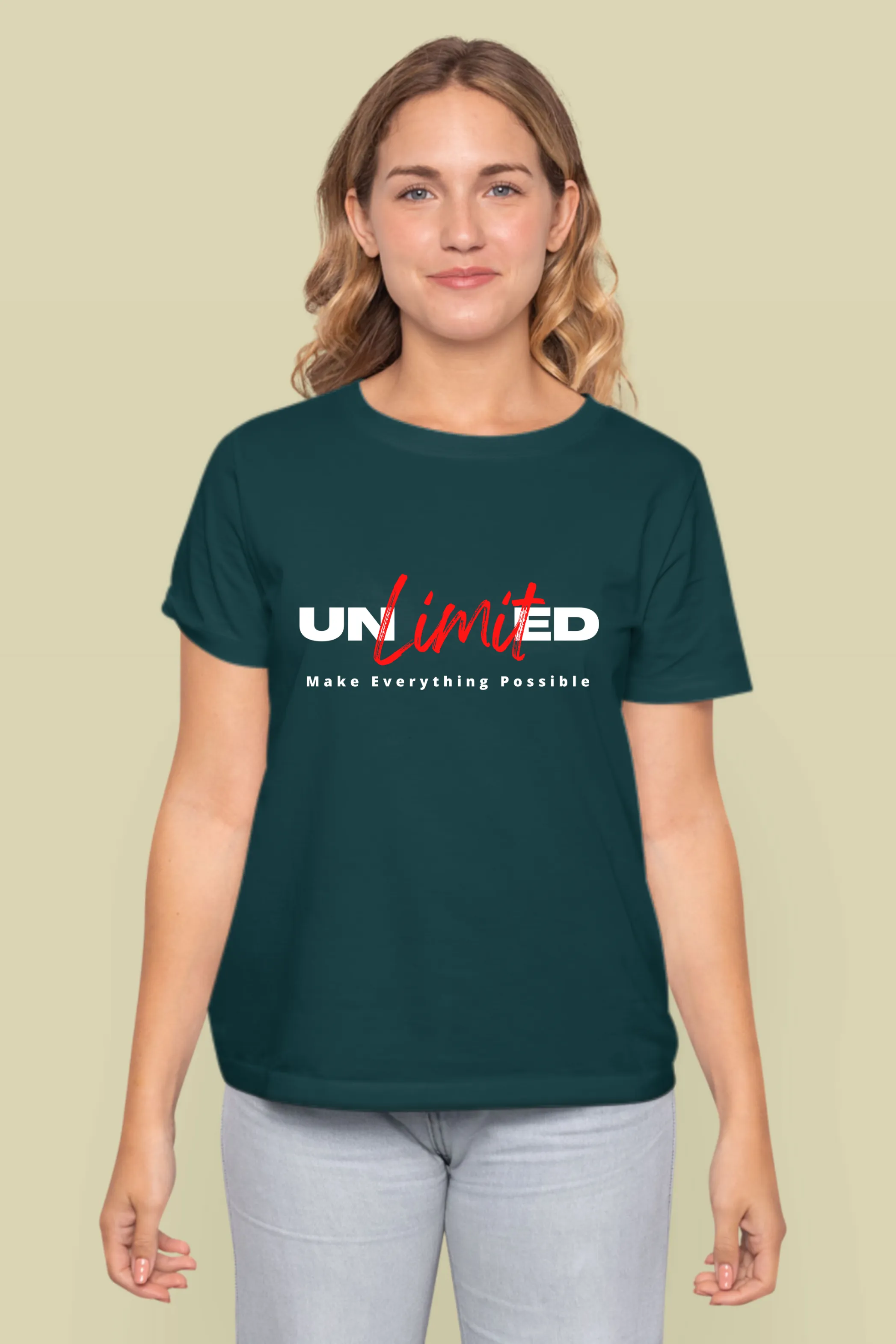 Possibility Unlimited Printed T-shirt for women