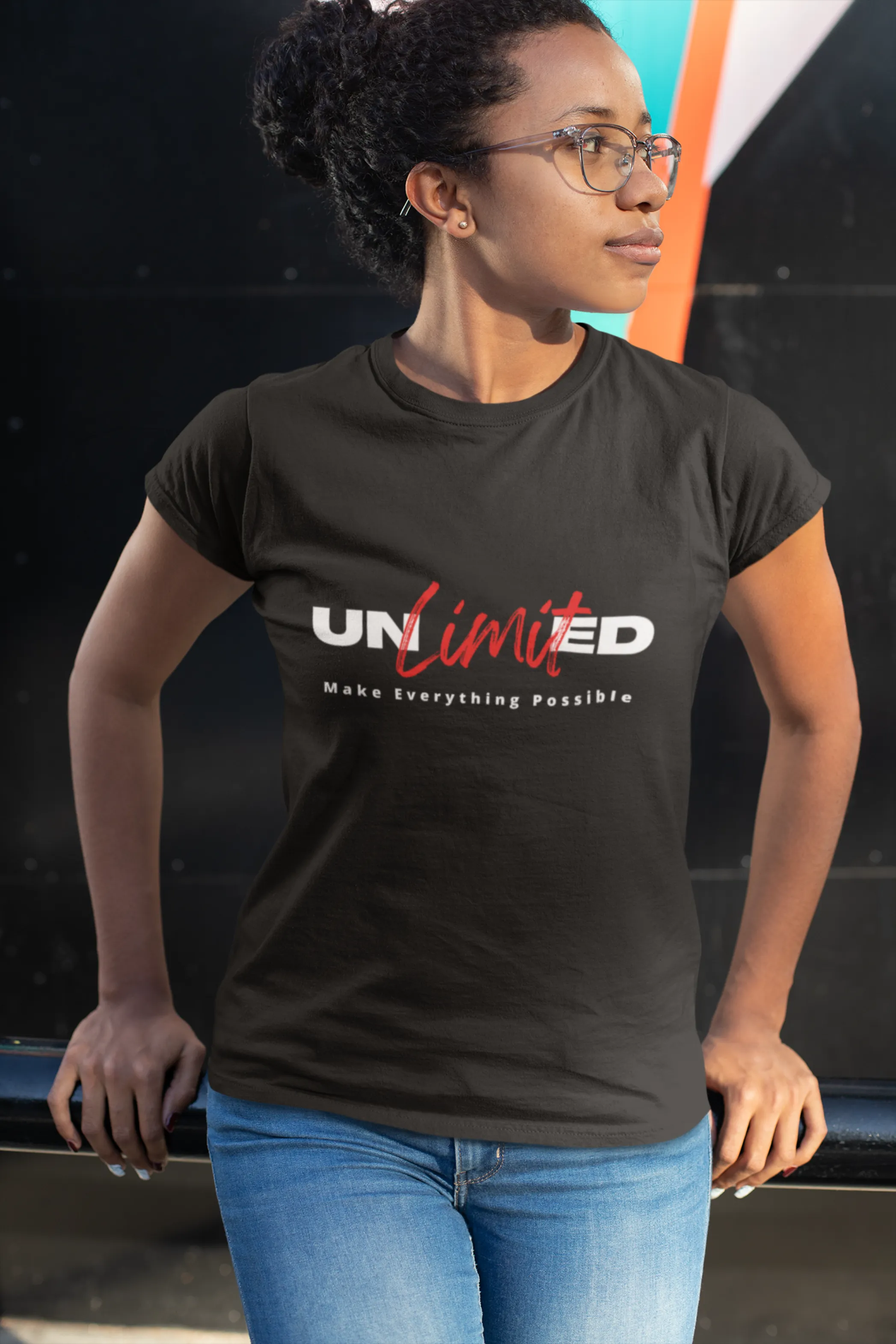 Possibility Unlimited Printed T-shirt for women