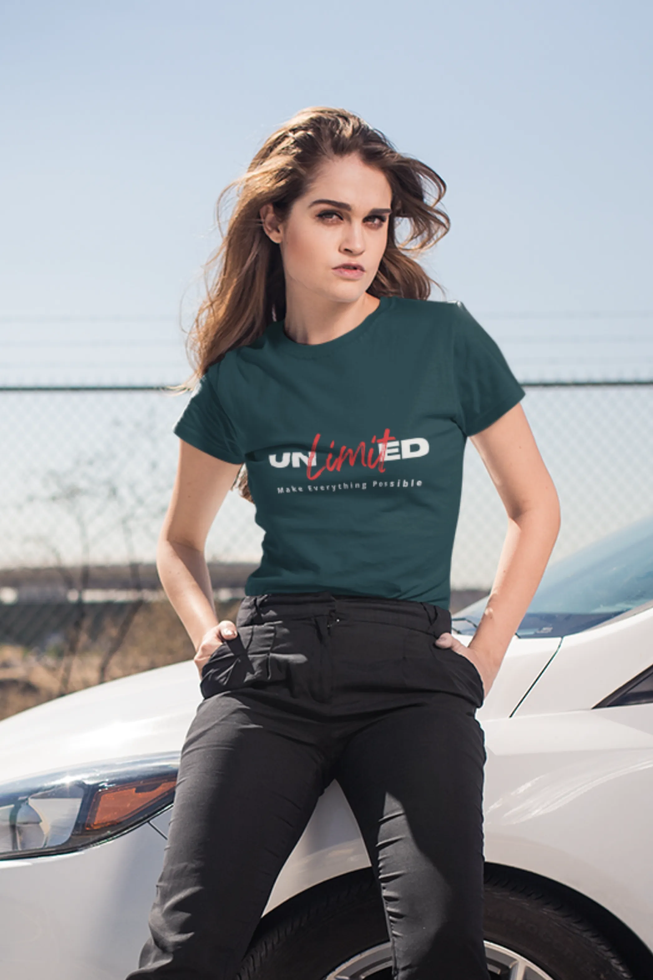 Possibility Unlimited Printed T-shirt for women