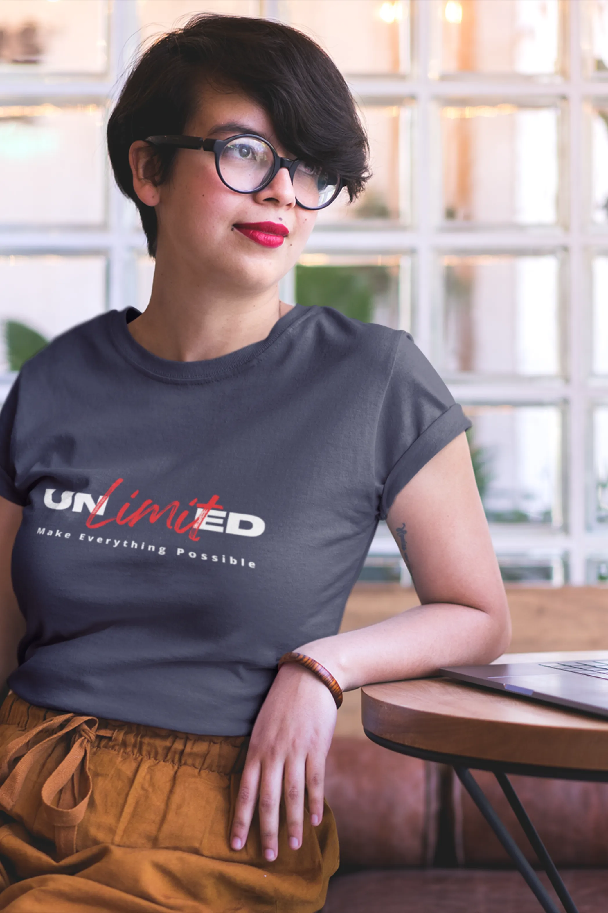 Possibility Unlimited Printed T-shirt for women