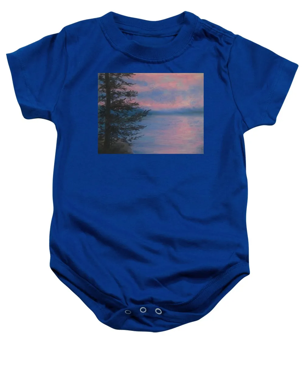 Rosey Sky Light - Baby Onesie