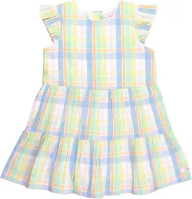 RuffleButts Baby/Toddler Girls Spring Summer Sleeveless Style Dress