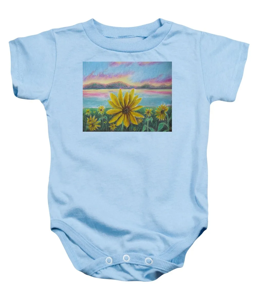 Setting Sunflower - Baby Onesie