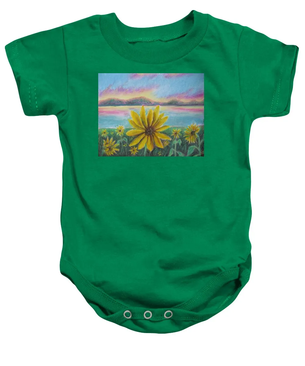Setting Sunflower - Baby Onesie