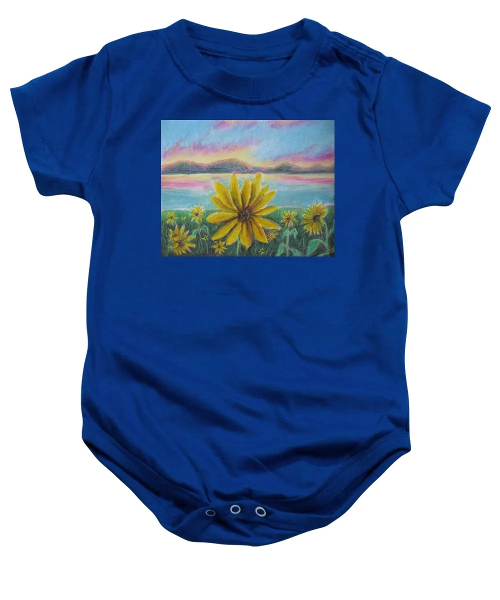 Setting Sunflower - Baby Onesie
