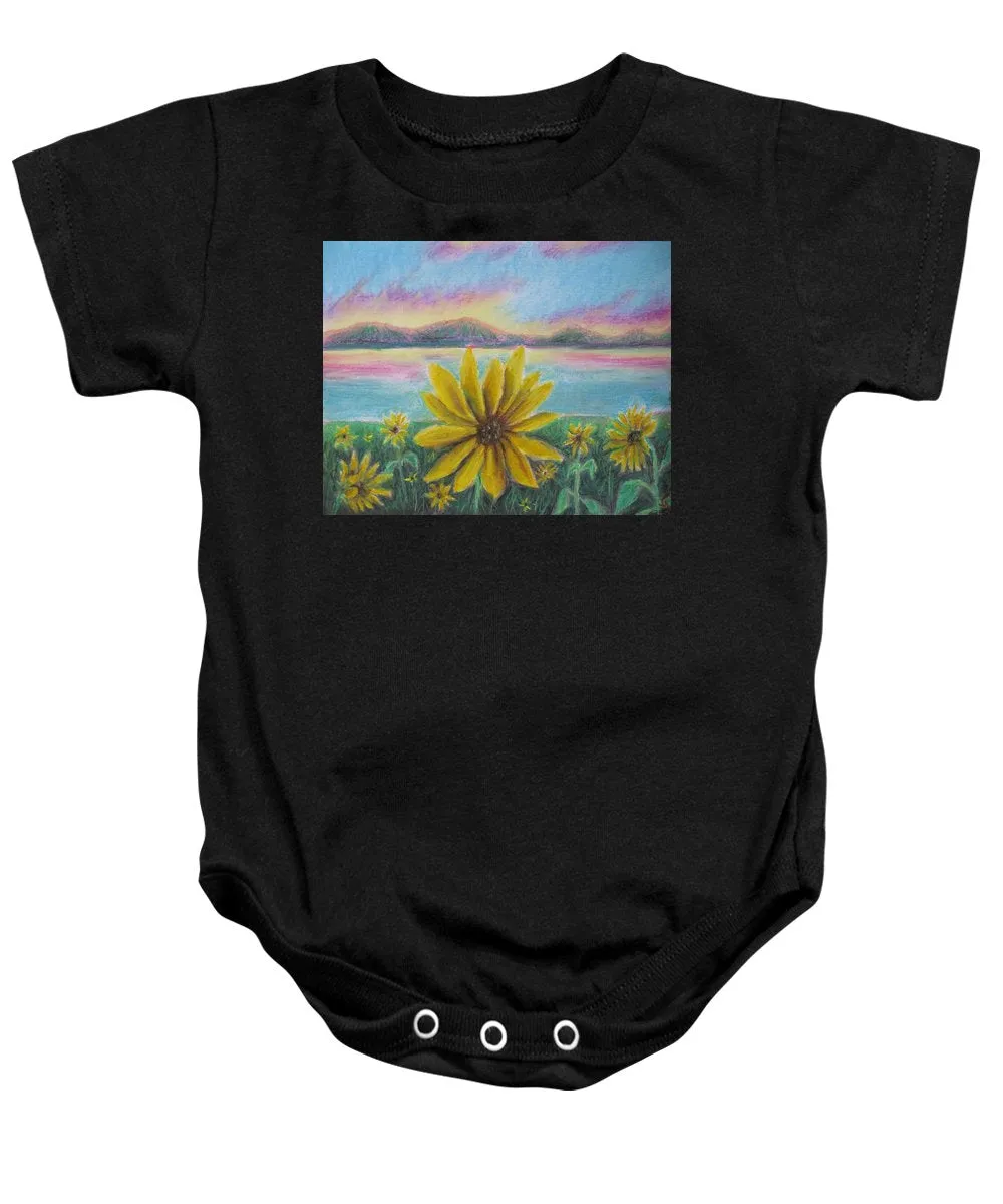 Setting Sunflower - Baby Onesie
