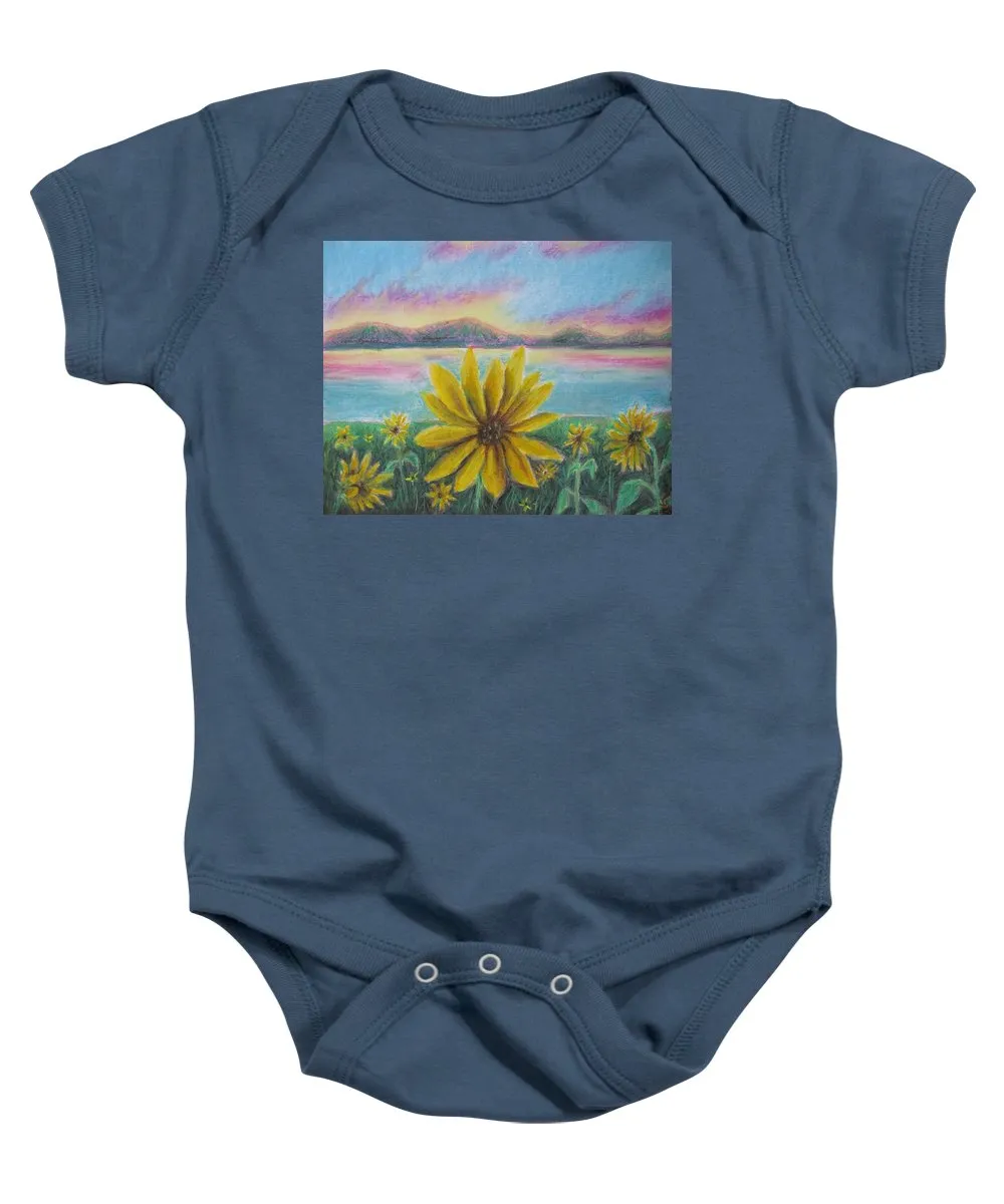 Setting Sunflower - Baby Onesie