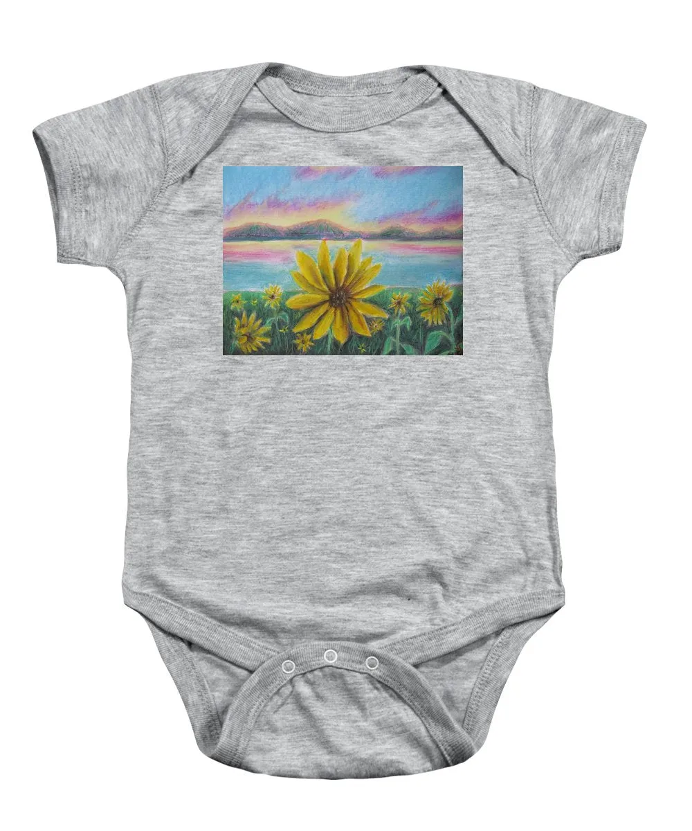 Setting Sunflower - Baby Onesie