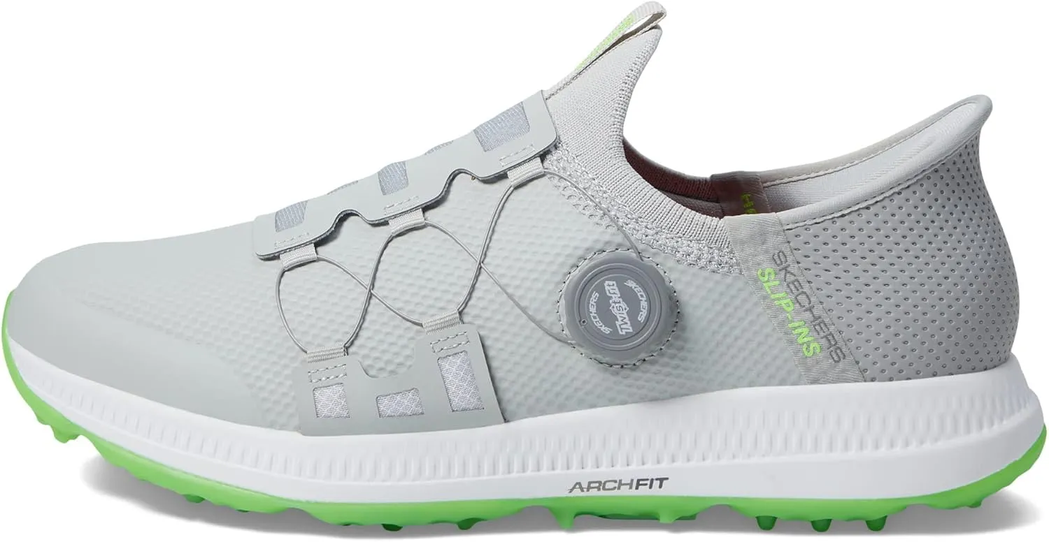 Skechers Men's Go Elite 5 Arch Fit Waterproof Slip in Golf Shoe Sneaker