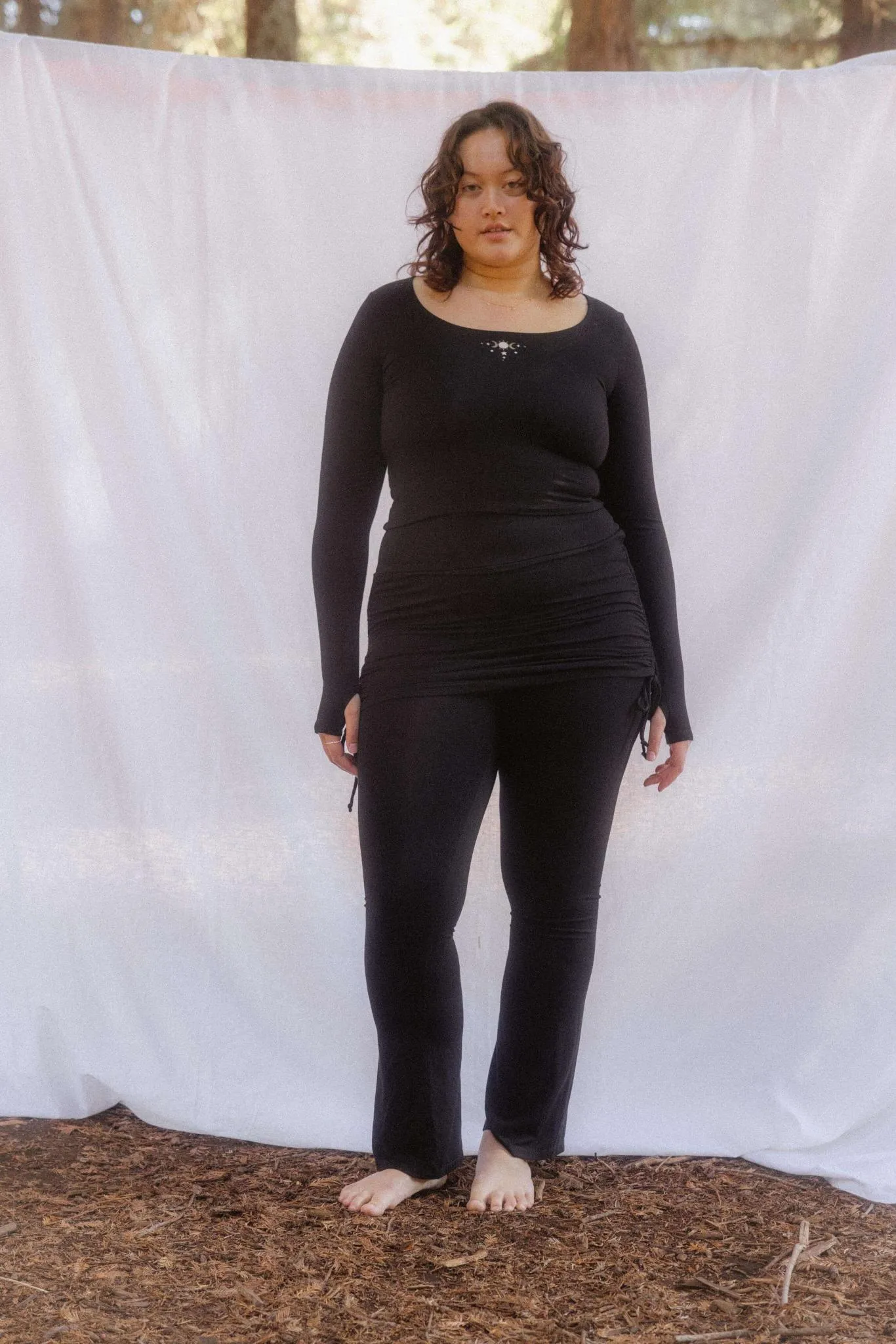 Sol Goddess Skirted Flares