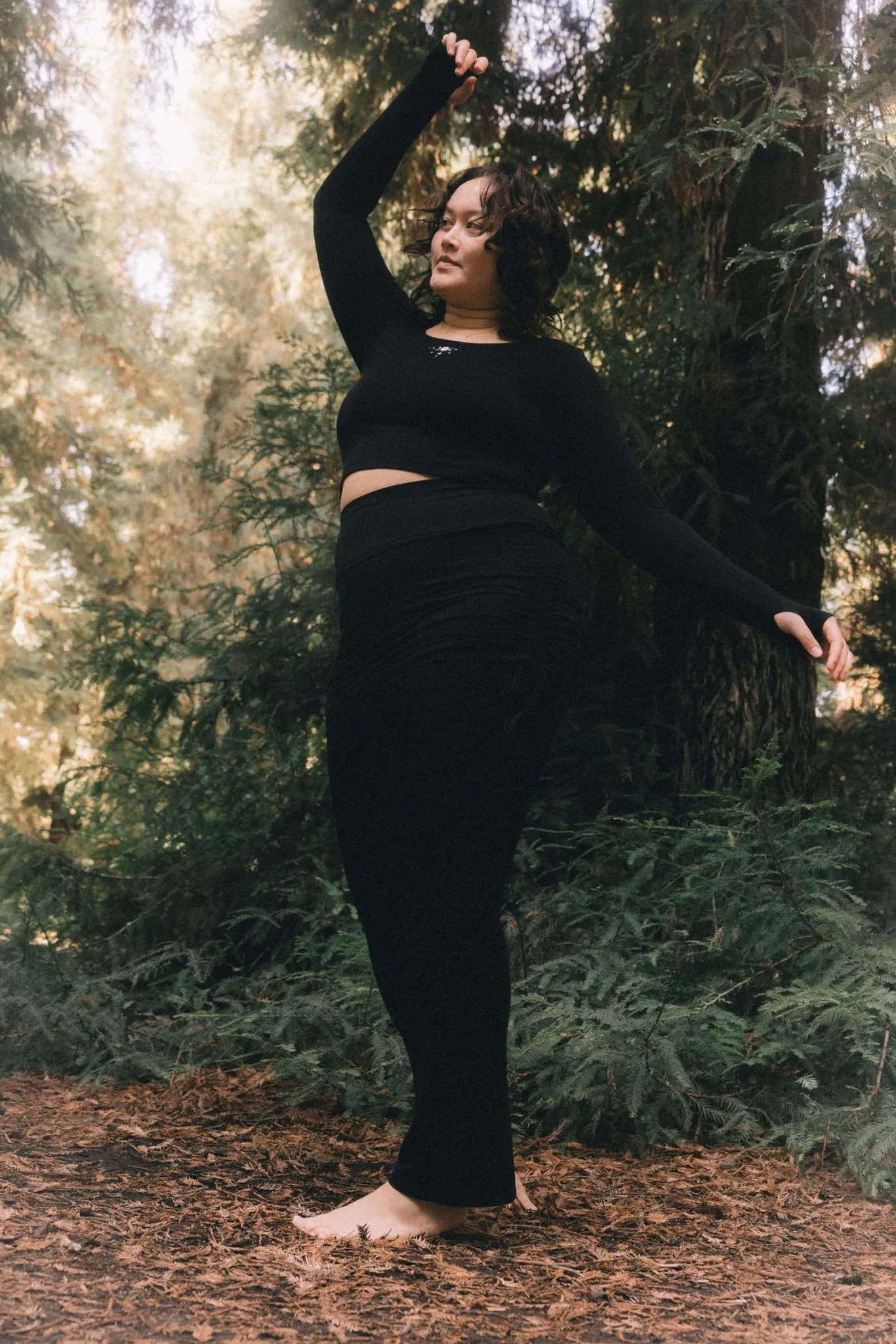 Sol Goddess Skirted Flares