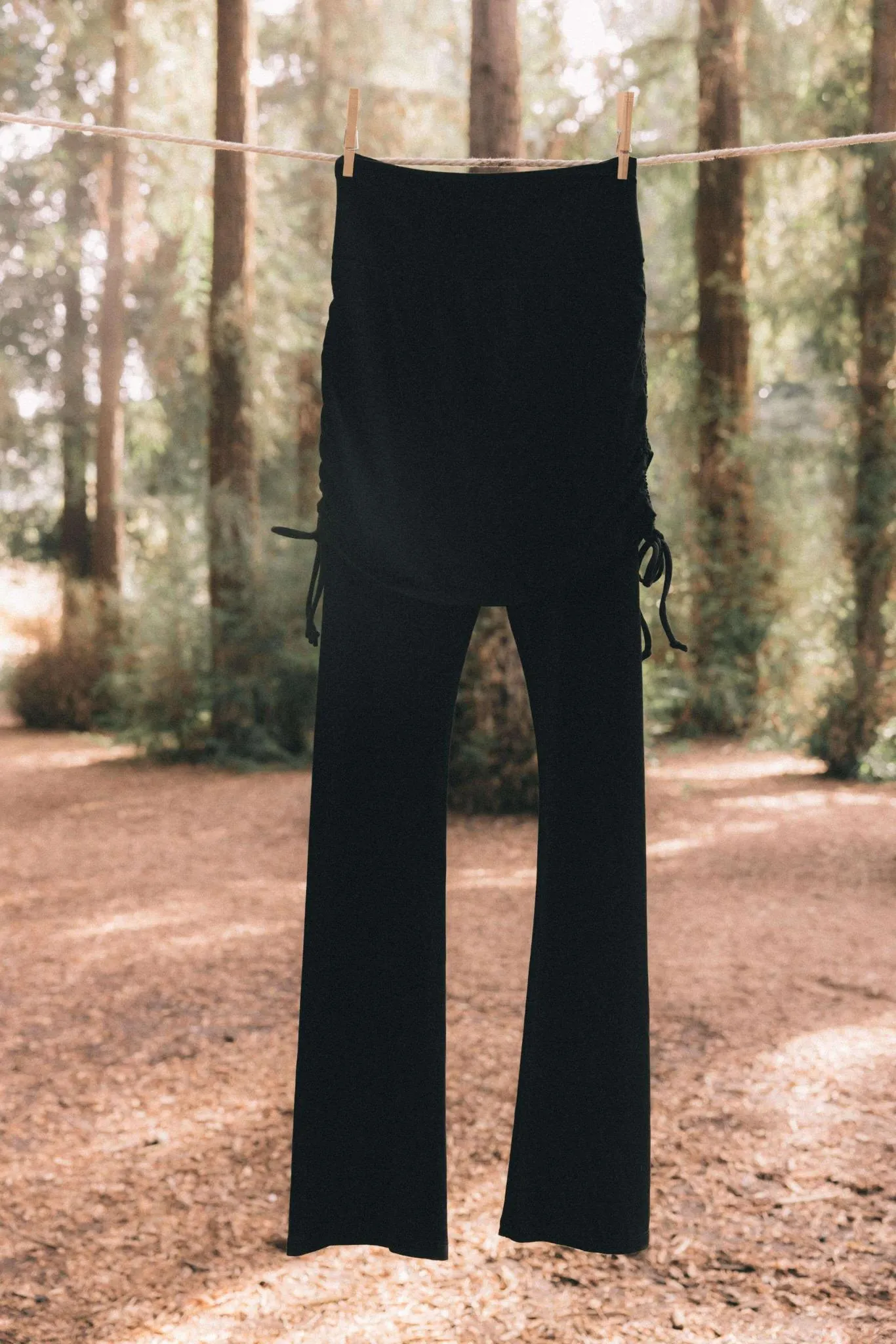 Sol Goddess Skirted Flares