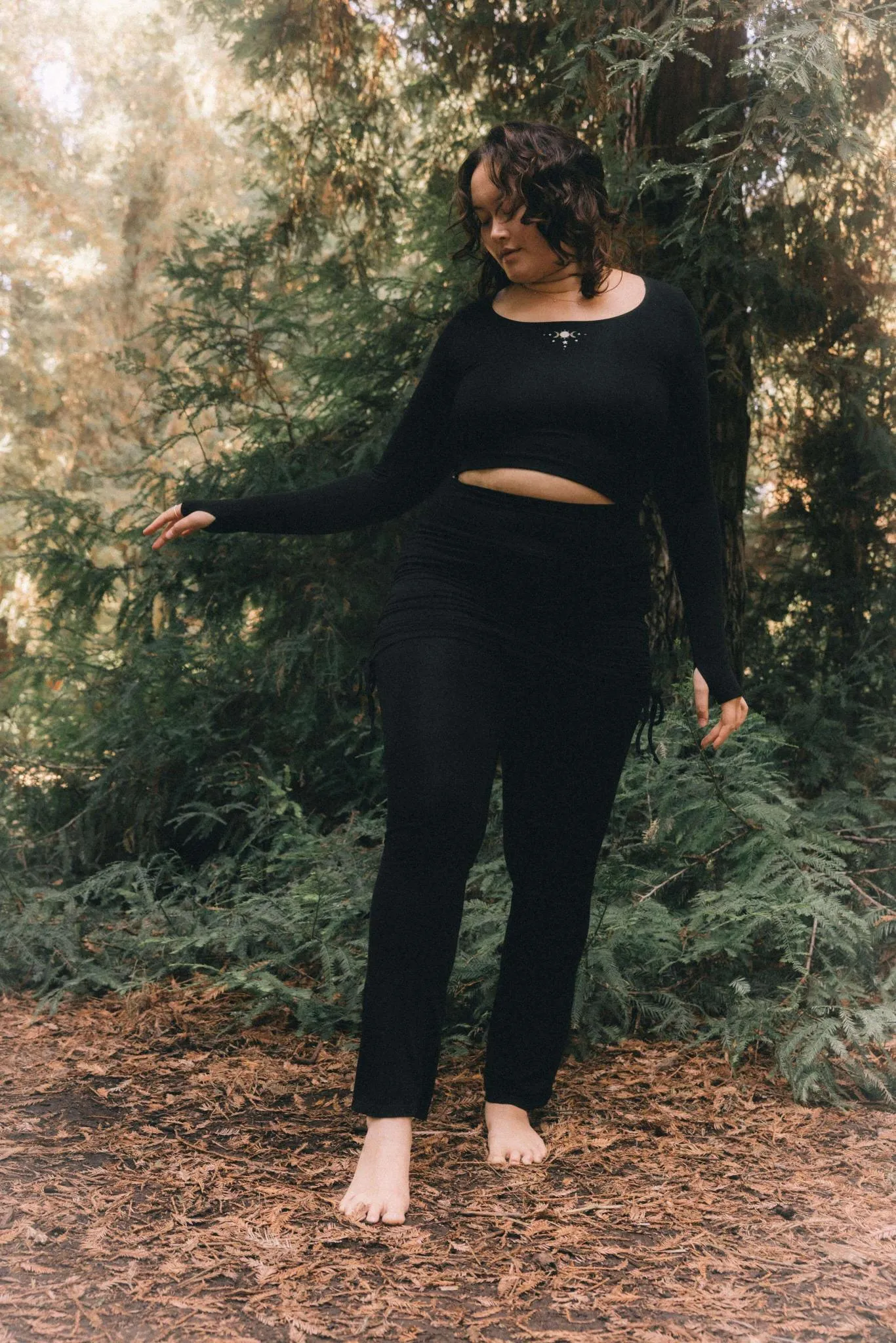 Sol Goddess Skirted Flares