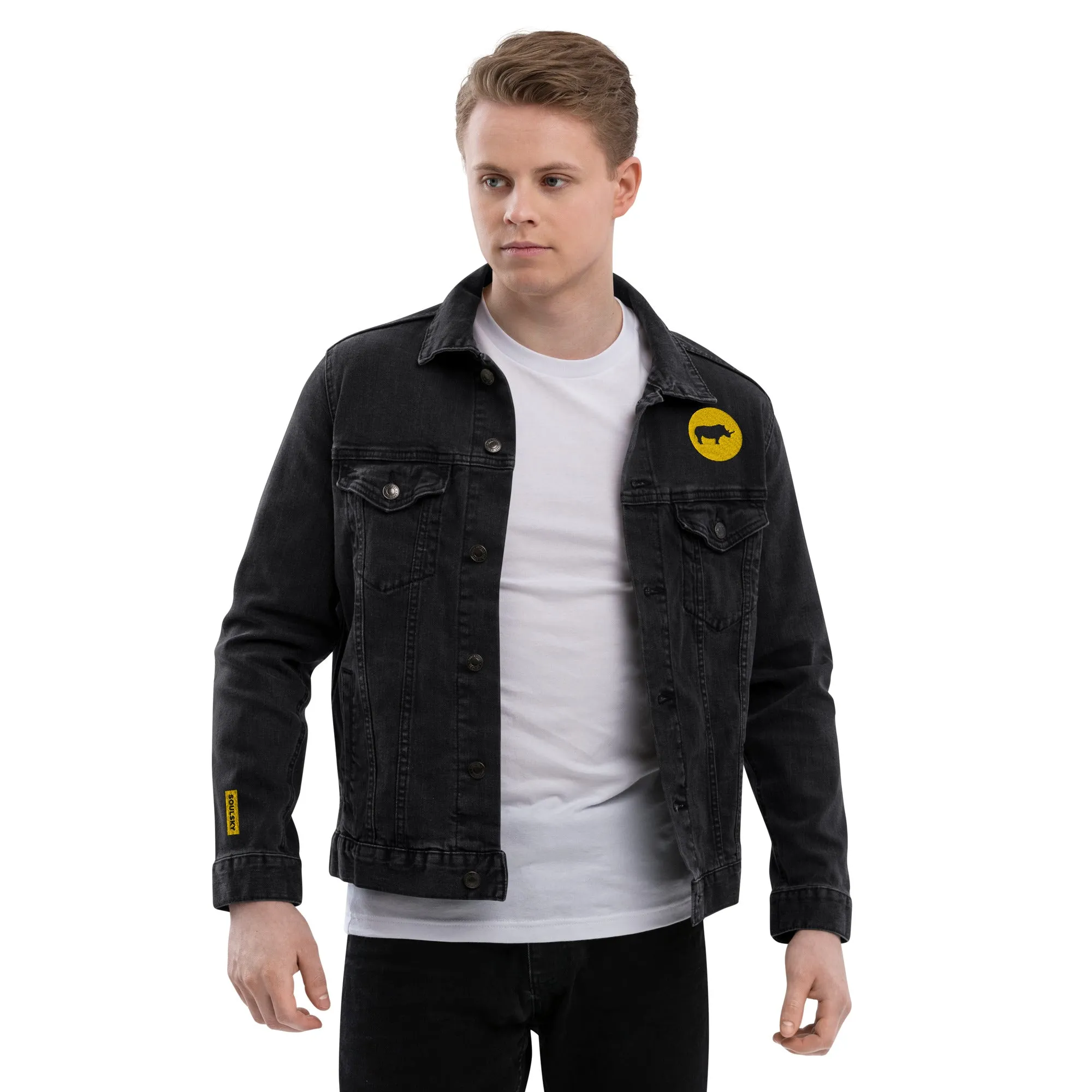 STAY FOCUSED Unisex Denim Jacket