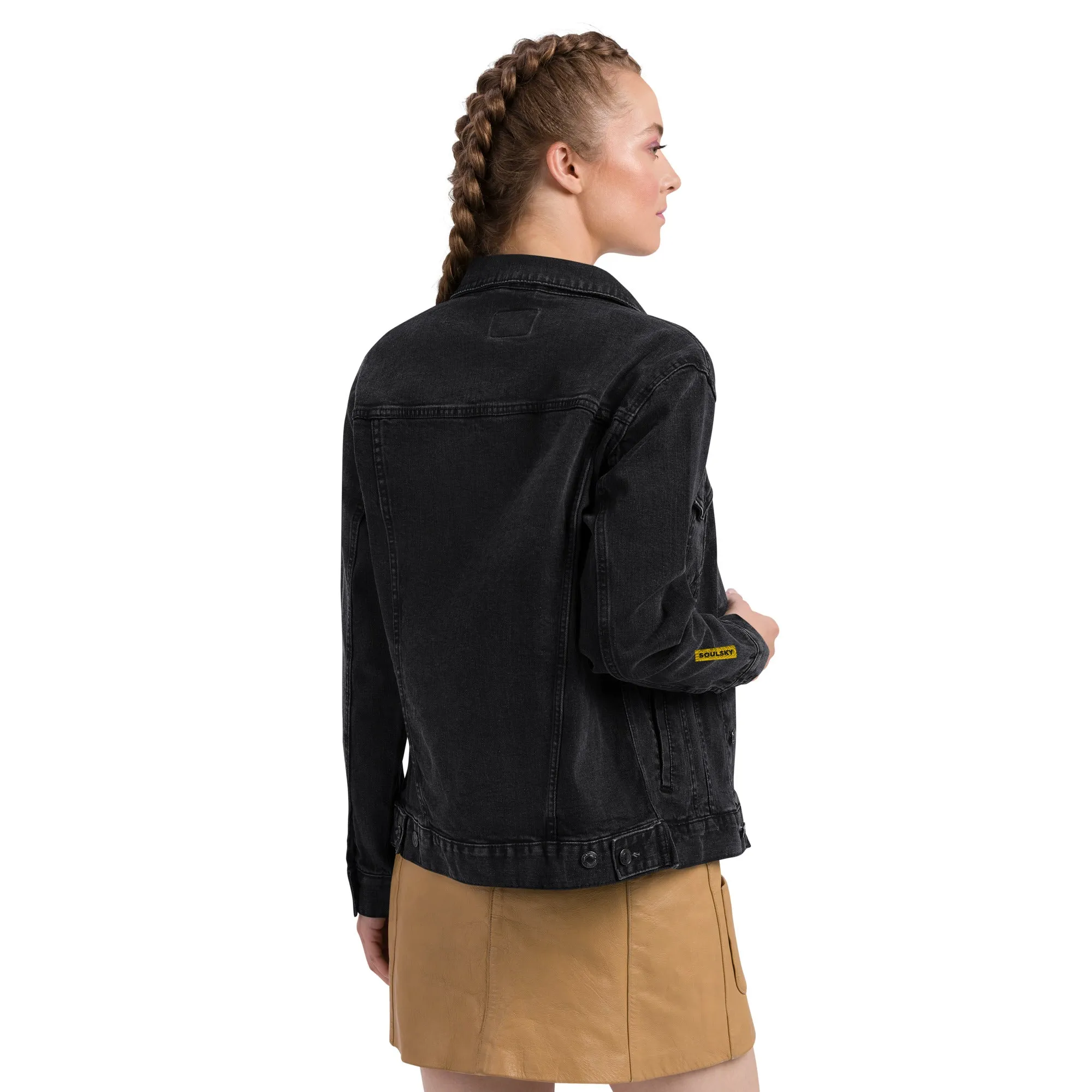 STAY FOCUSED Unisex Denim Jacket