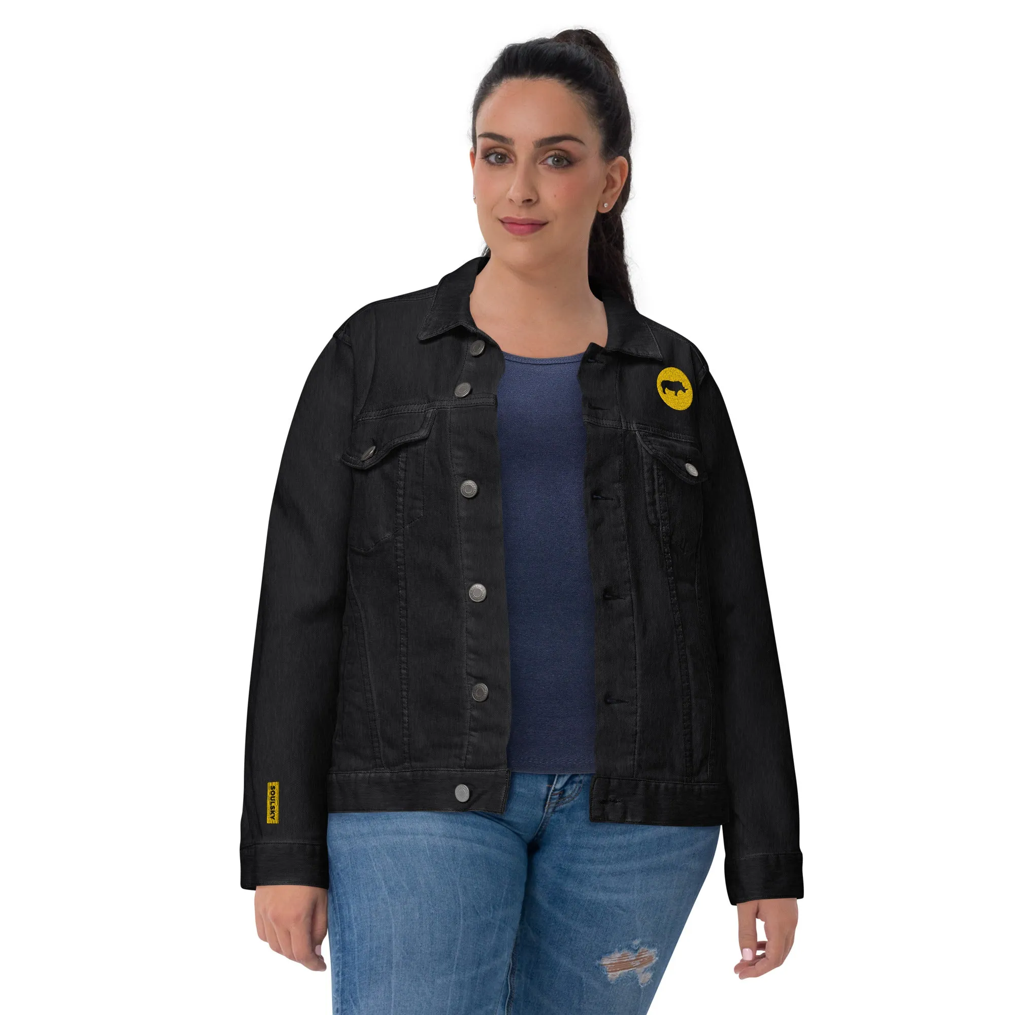 STAY FOCUSED Unisex Denim Jacket