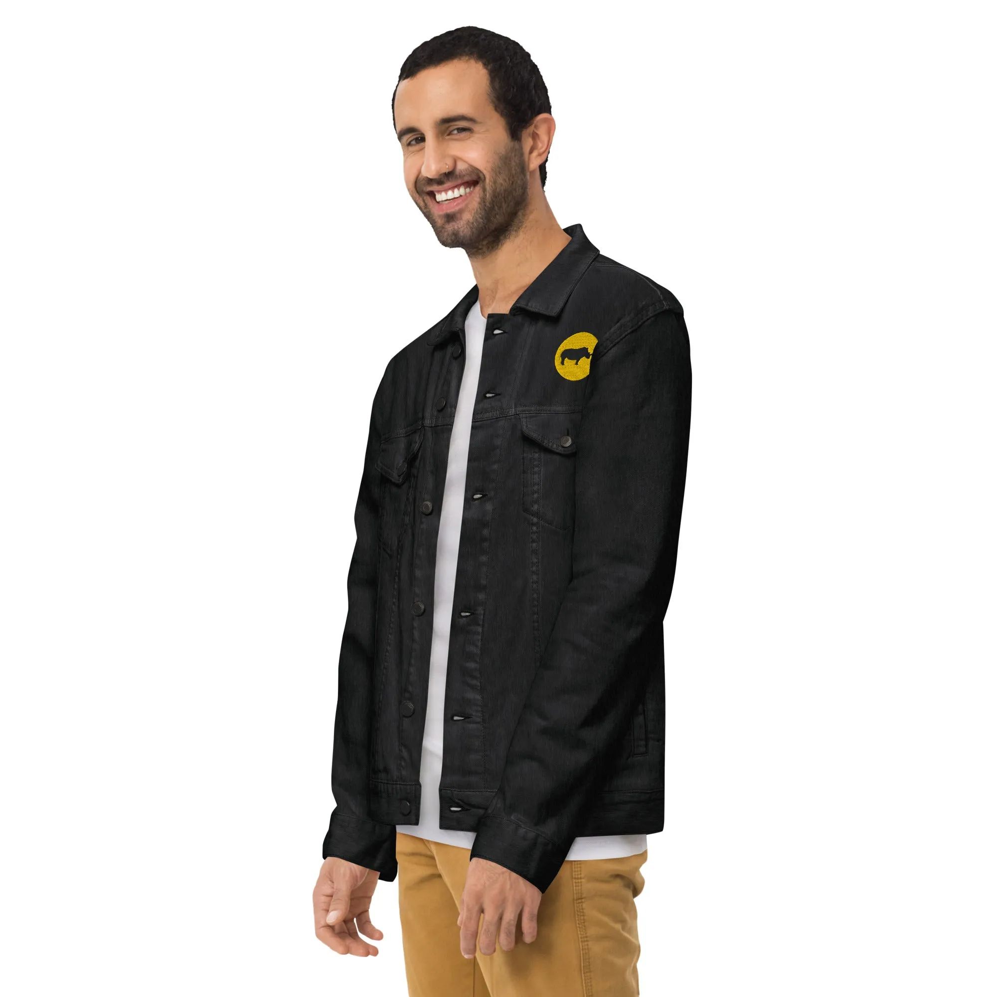 STAY FOCUSED Unisex Denim Jacket