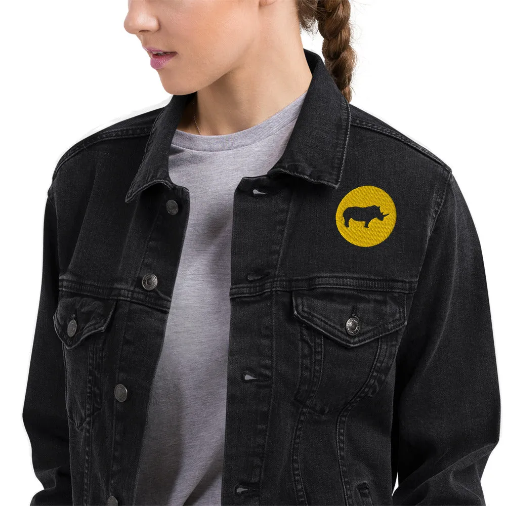 STAY FOCUSED Unisex Denim Jacket