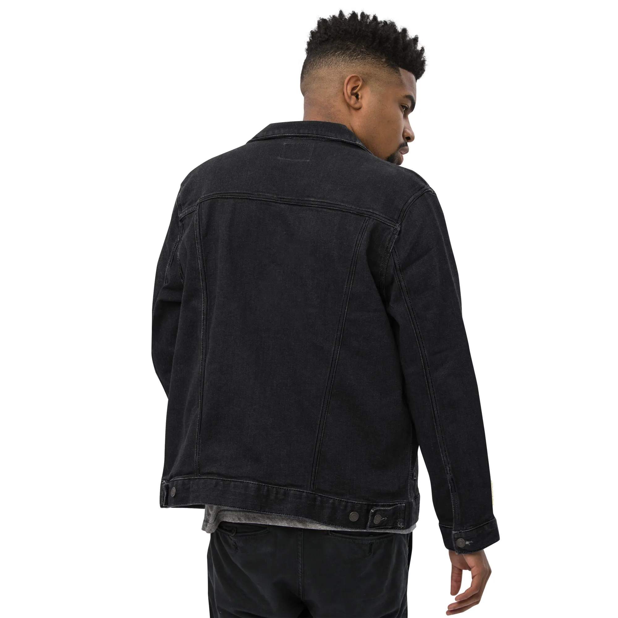 STAY FOCUSED Unisex Denim Jacket